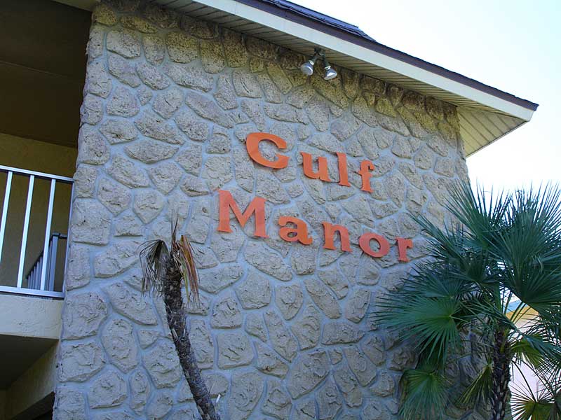 Gulf Manor Signage